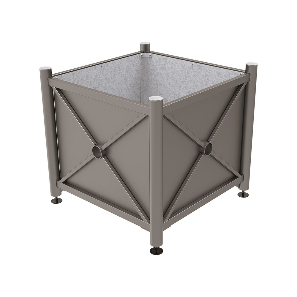 Bac à palmier acier Province Inox brossé Gris PROCITY - 201704.GPRO