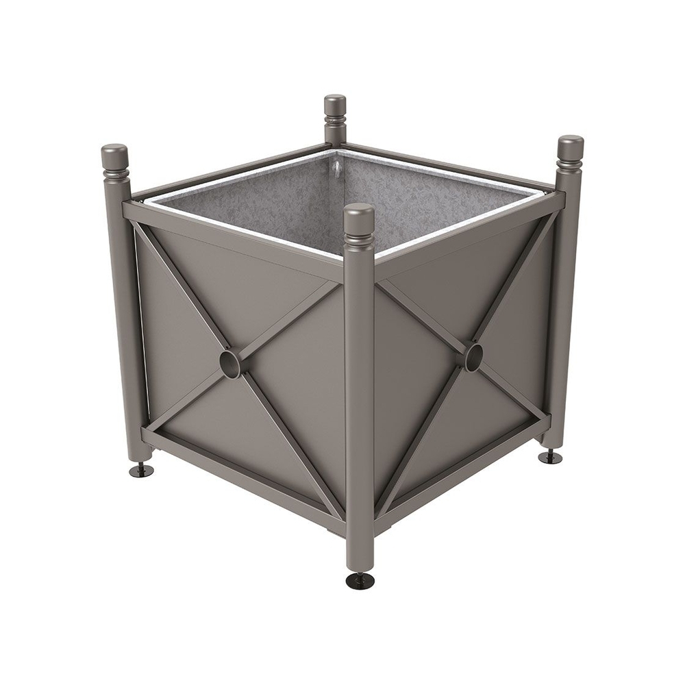 Bac à palmier acier Province City Gris PROCITY - 201710.GPRO