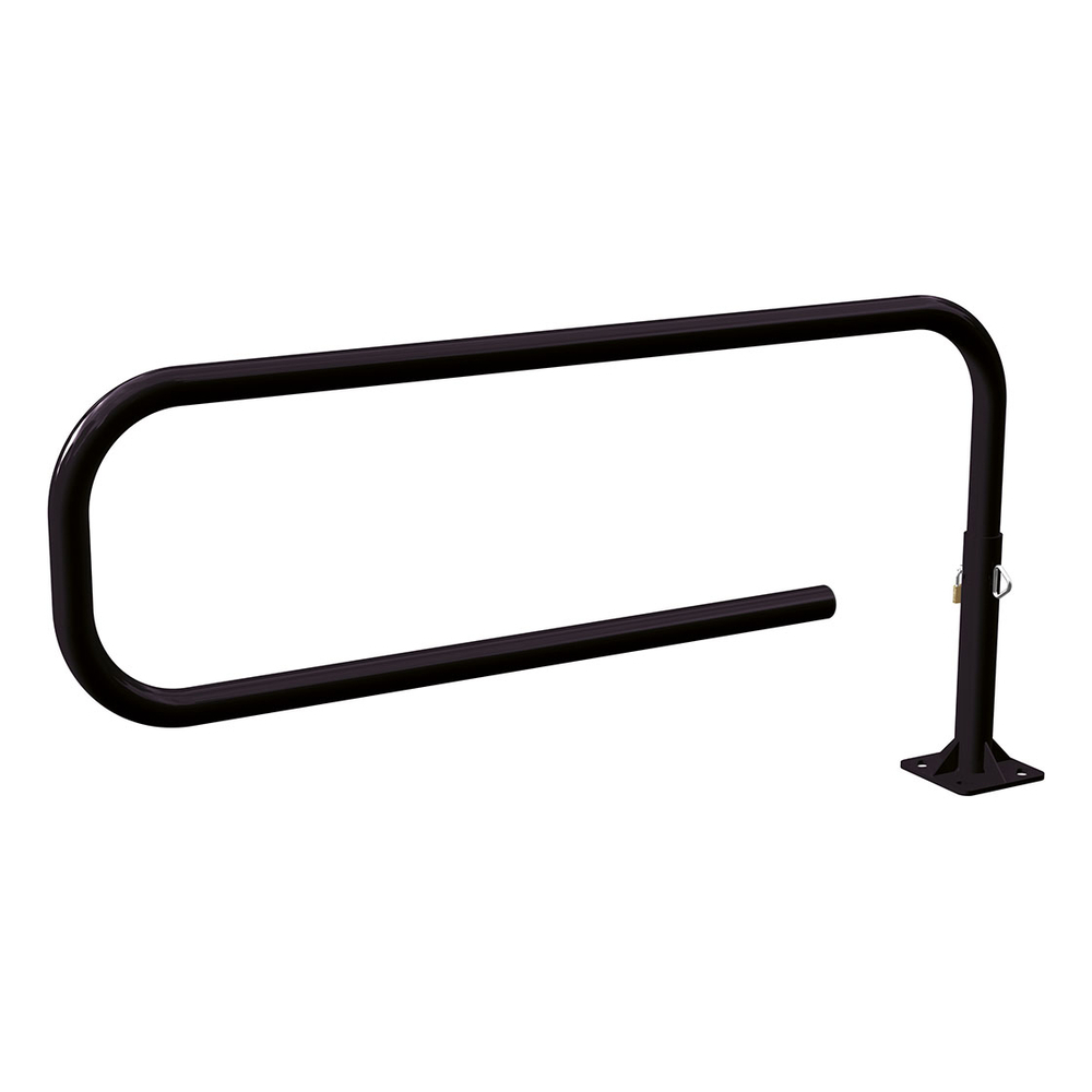Barrière tournante Trombone 1,8 mètre RAL9005 - PROCITY - 203128.9005