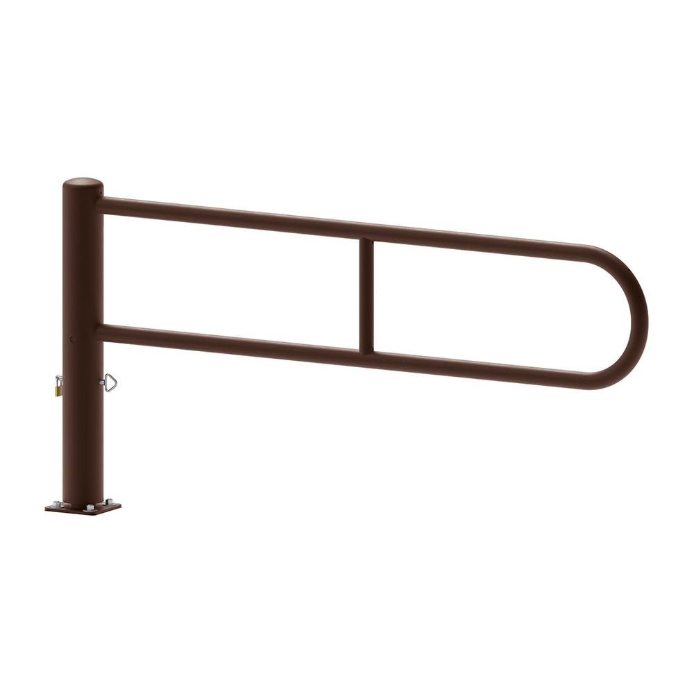 Barrière tournante 2,3 mètres RAL8017 - PROCITY - 203133.8017