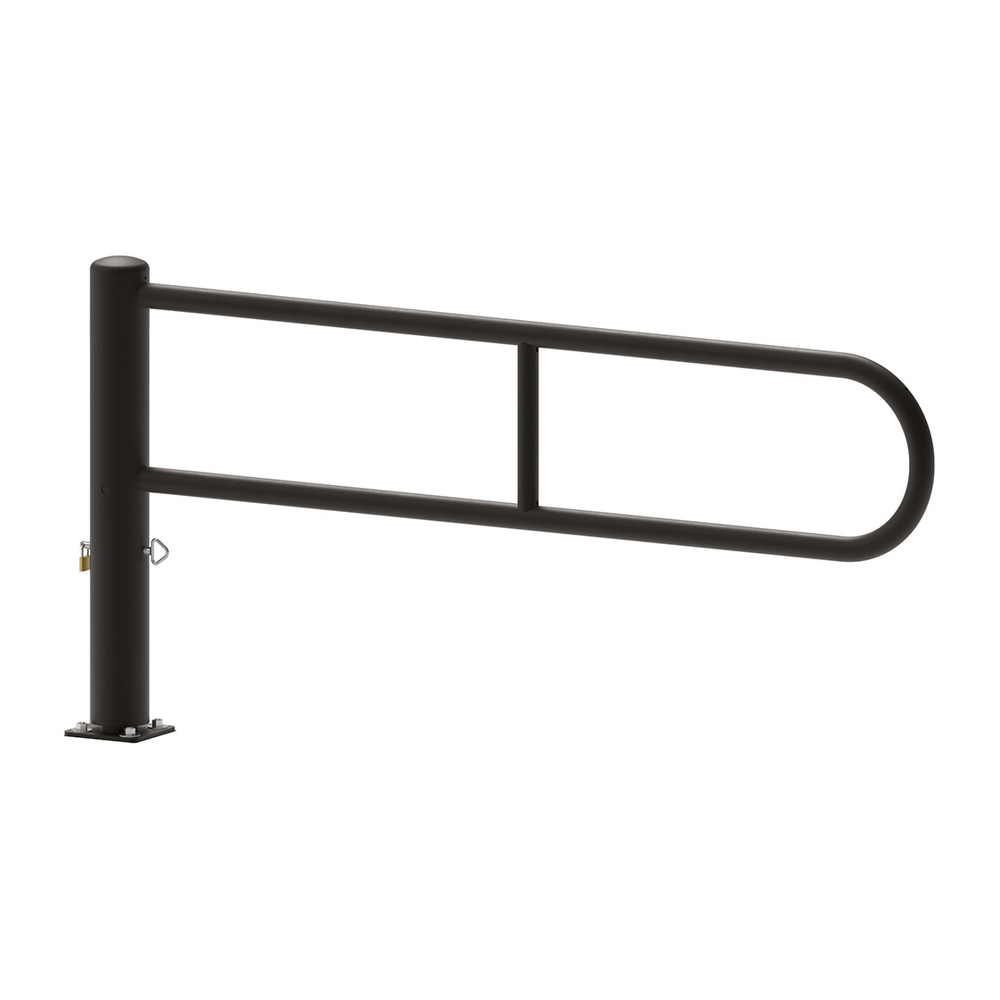 Barrière tournante 2,3 mètres RAL9005 - PROCITY - 203133.9005