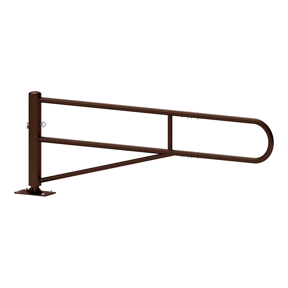 Barrière tournante 3 mètres RAL8017 - PROCITY - 203136.8017