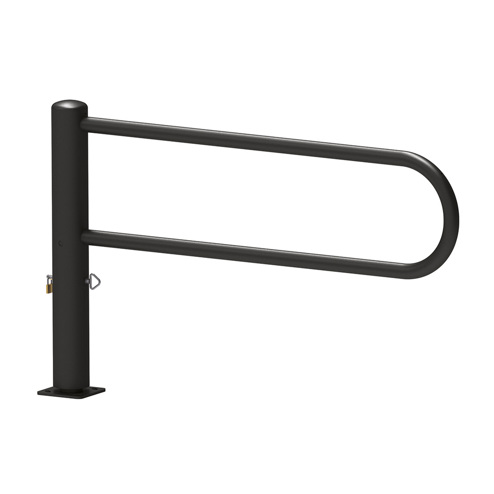 Barrière tournante 1800mm RAL9005 - PROCITY - 203143.9005