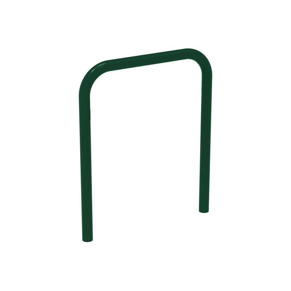 Arceau vélos simple RAL6005 - Scellement direct - PROCITY - 204010.6005