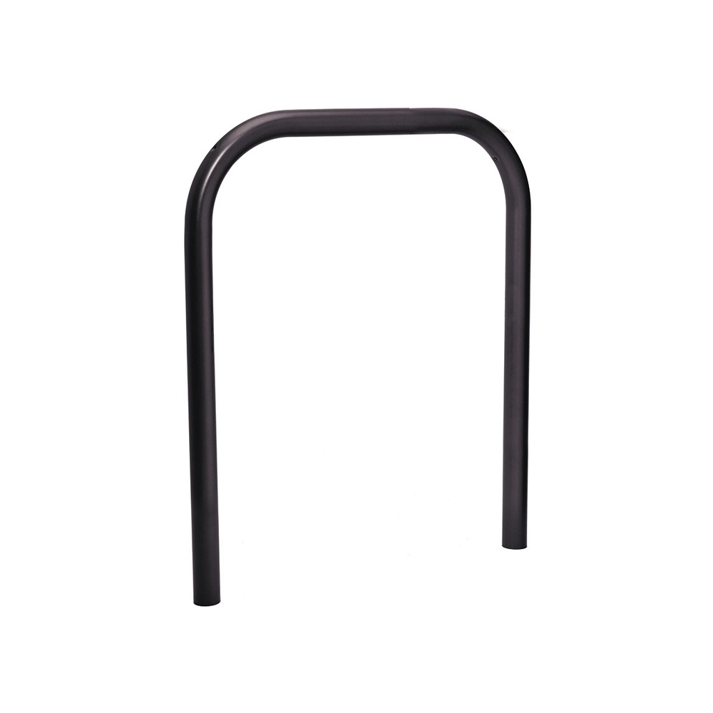 Arceau simple Ø60mm RAL9005 - 1000mm - Scellement direct - Peint sur galva - PROCITY - 204056.9005