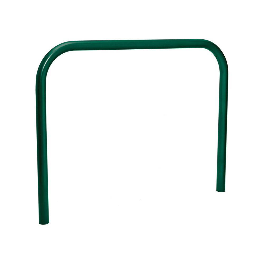 Arceau simple Ø60mm RAL6005 - 1500mm - Scellement direct - Peint sur galva - PROCITY - 204057.6005