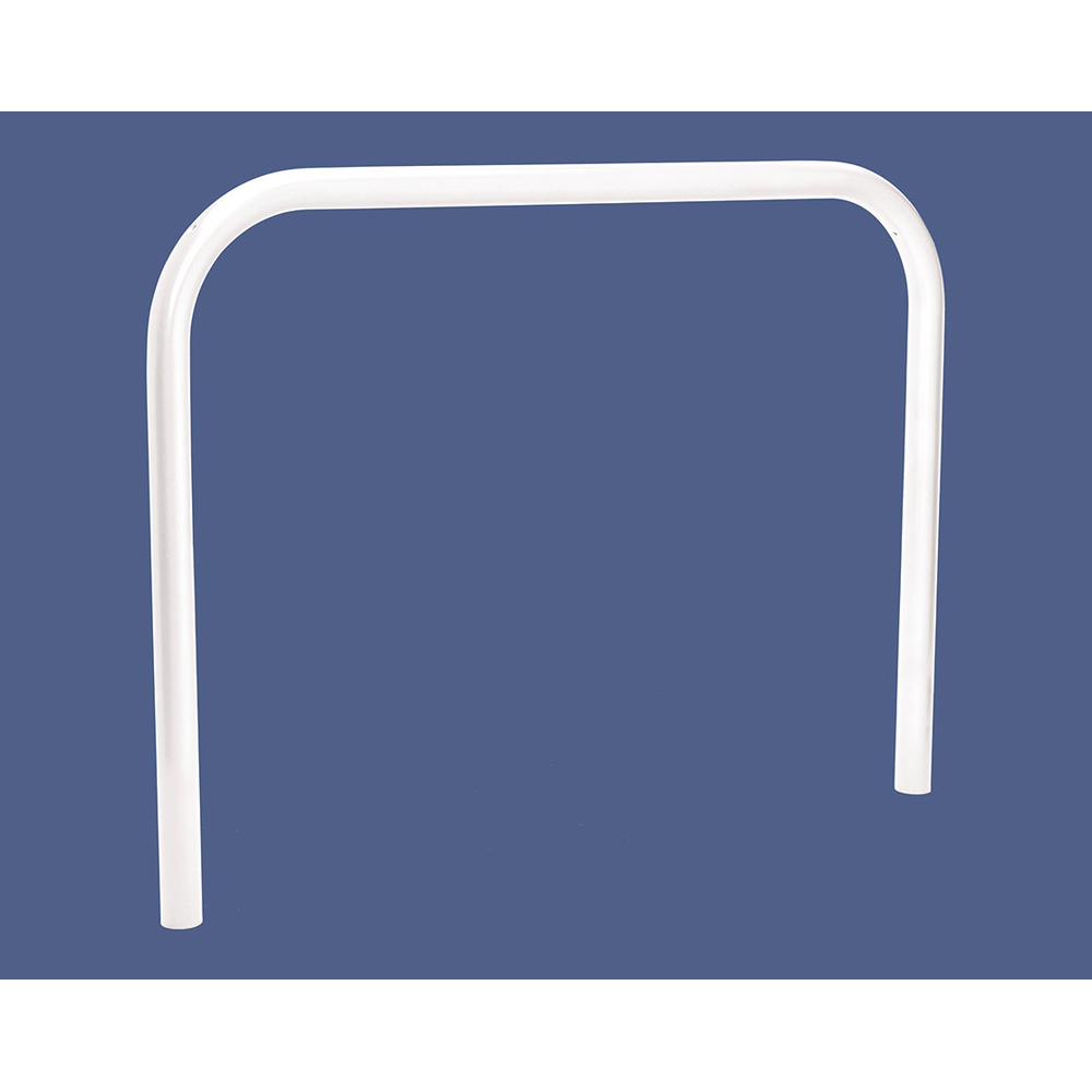 Arceau simple Ø60mm RAL9010 - 1500mm - Scellement direct - Peint sur galva - PROCITY - 204057.9010