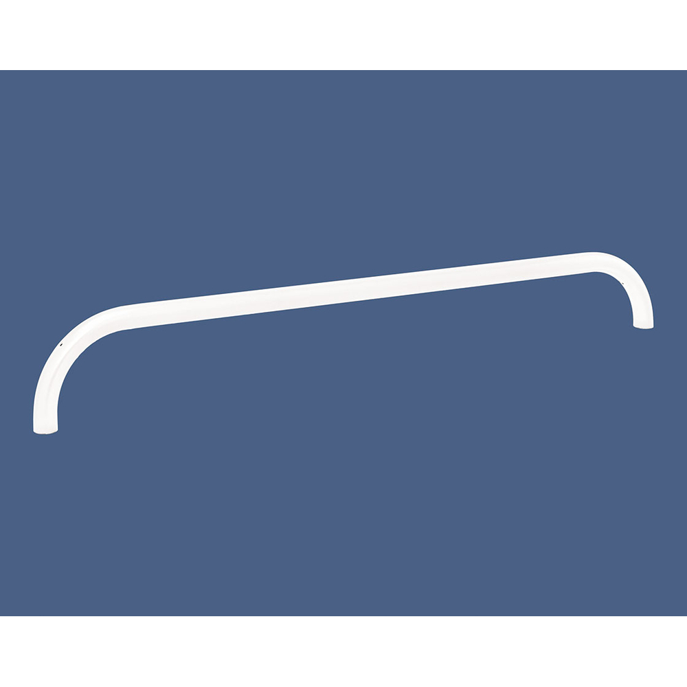 Arceau de bordure peint Ø60mm RAL9010 - 2000mm - Peint sur zinc - PROCITY - 204167.9010