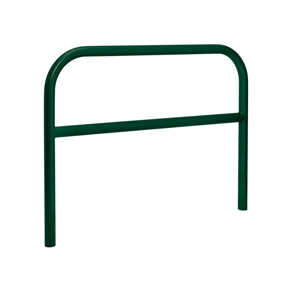 Arceau renforcé Ø60mm RAL6005 - 1500mm - Scellement direct - Peint sur zinc - PROCITY - 204237.6005