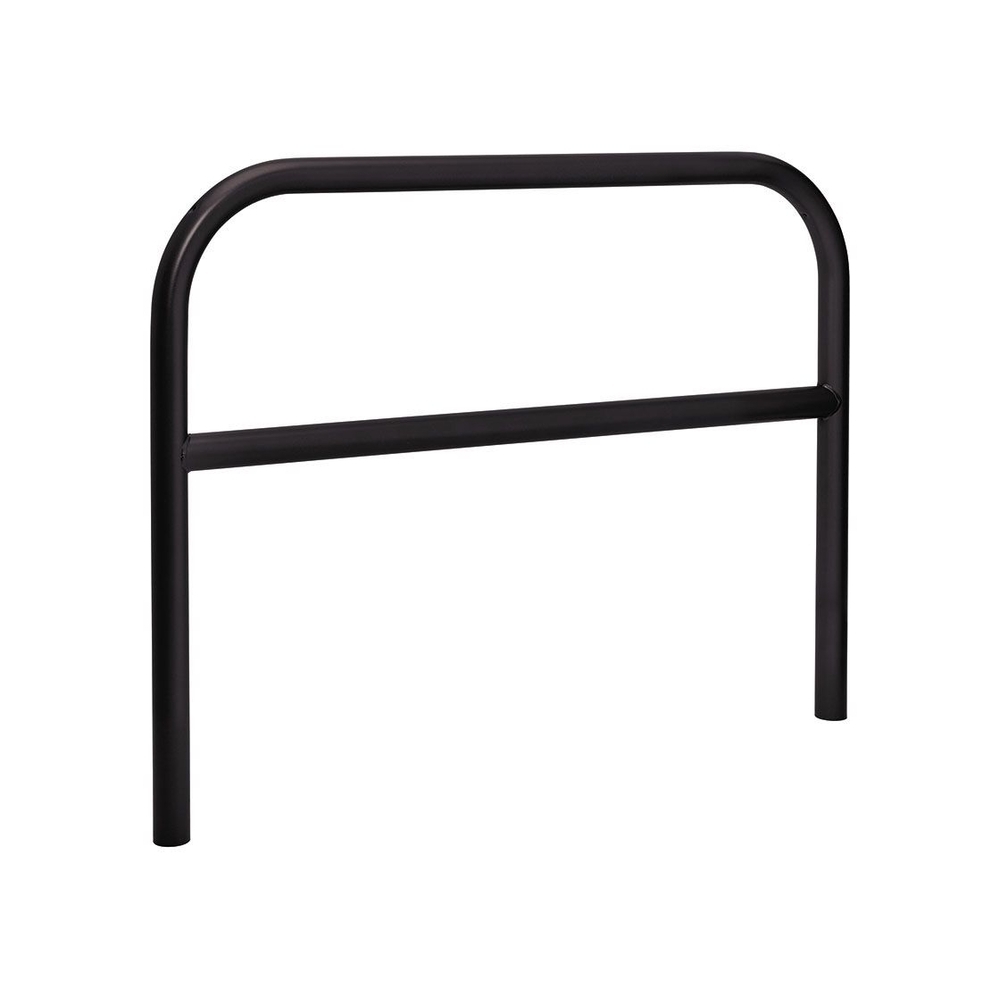 Arceau renforcé Ø60mm RAL9005 - 1500mm - Scellement direct - Peint sur zinc - PROCITY - 204237.9005