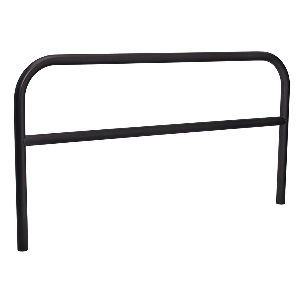Arceau renforcé Ø60mm RAL9005 - 2000mm - Scellement direct - Peint sur zinc - PROCITY - 204238.9005
