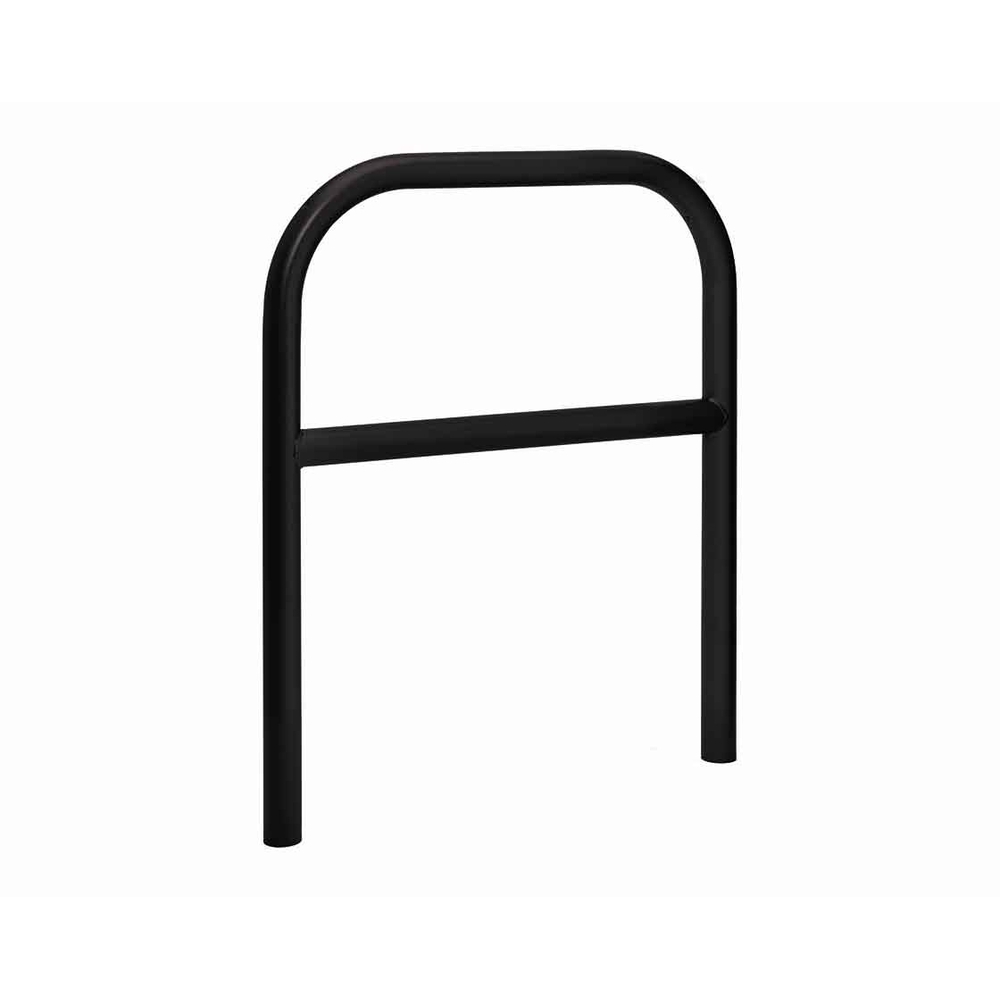 Arceau renforcé Ø60mm RAL9005 - 1000mm - Scellement direct - Peint sur galva - PROCITY - 204256.9005
