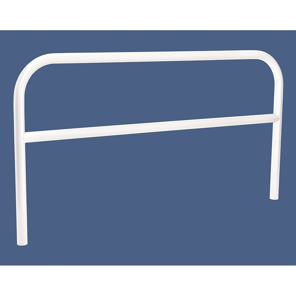 Arceau renforcé Ø60mm RAL9010 - 2000mm - Scellement direct - Peint sur galva - PROCITY - 204258.9010