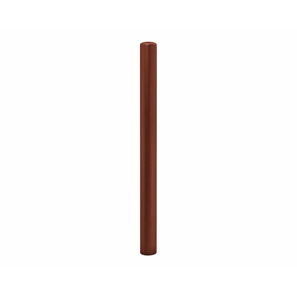 Potelet Carrefour Aspect Corten - Peint sur galva Ø76mm - PROCITY - 204364.S025