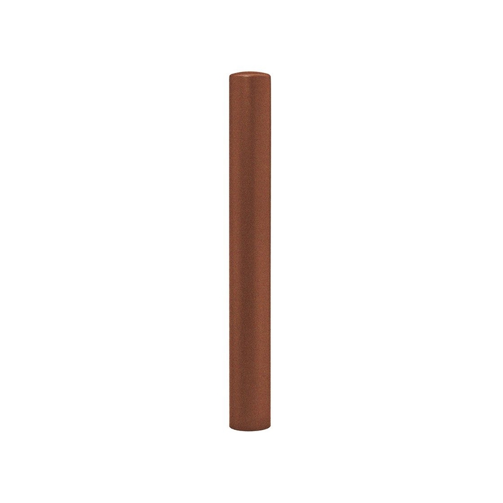 Potelet Carrefour Aspect Corten - Peint sur galva Ø114mm - PROCITY - 204395.S025