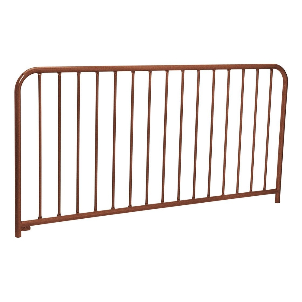 Barrière à barreaux Aspect Corten - 2000mm - PROCITY - 204451.S025