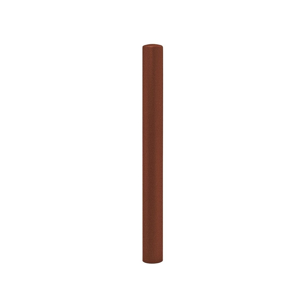 Potelet Carrefour Aspect Corten - Peint sur zinc Ø90mm - PROCITY - 204662.S025