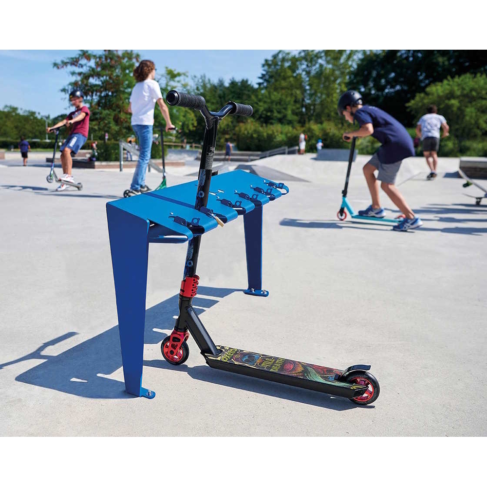 Support trottinettes Aspect Corten - pieds - PROCITY - 204741.S025