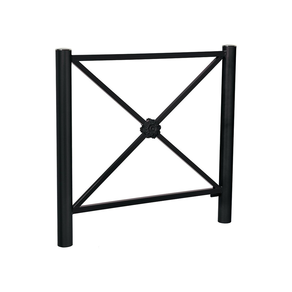 Barrière Province Inox brossé RAL9005 - 1072 - Rosace - PROCITY - 206047.9005