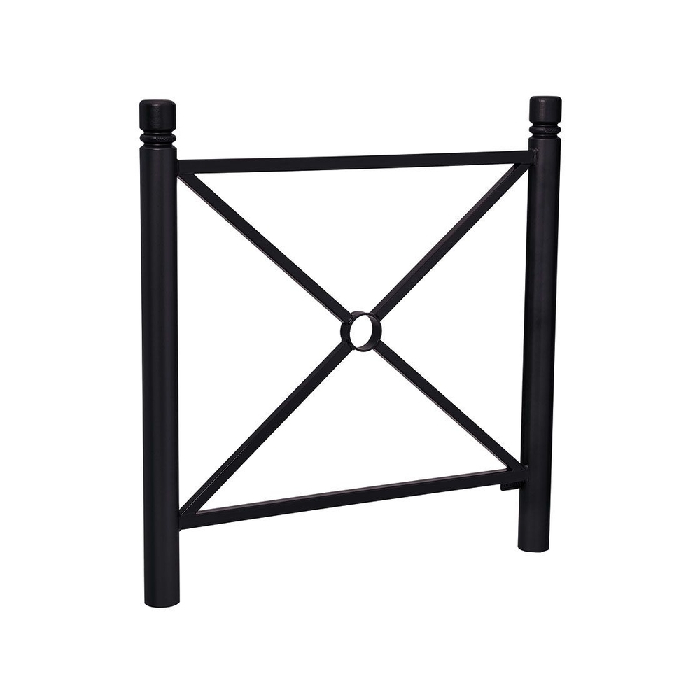 Barrière Province City RAL9005 - 1072 - Simple croix - PROCITY - 206061.9005
