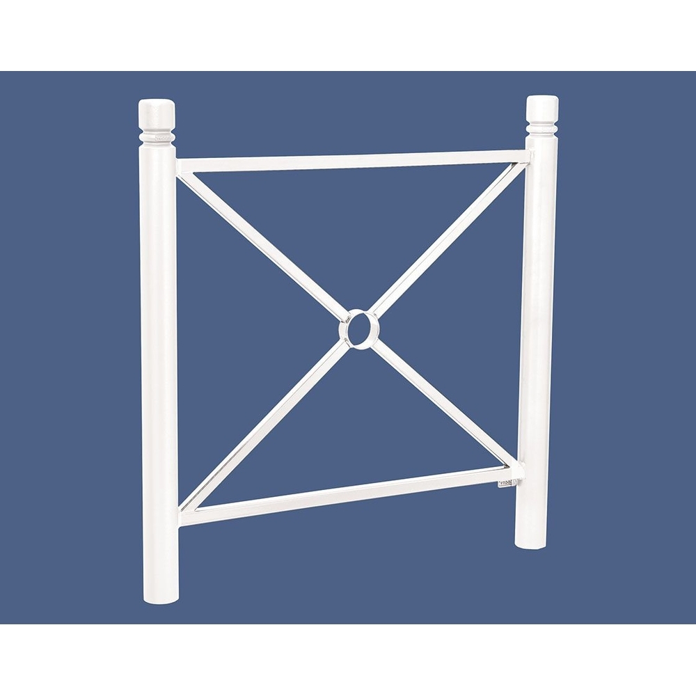 Barrière Province City RAL9010 - 1072 - Simple croix - PROCITY - 206061.9010