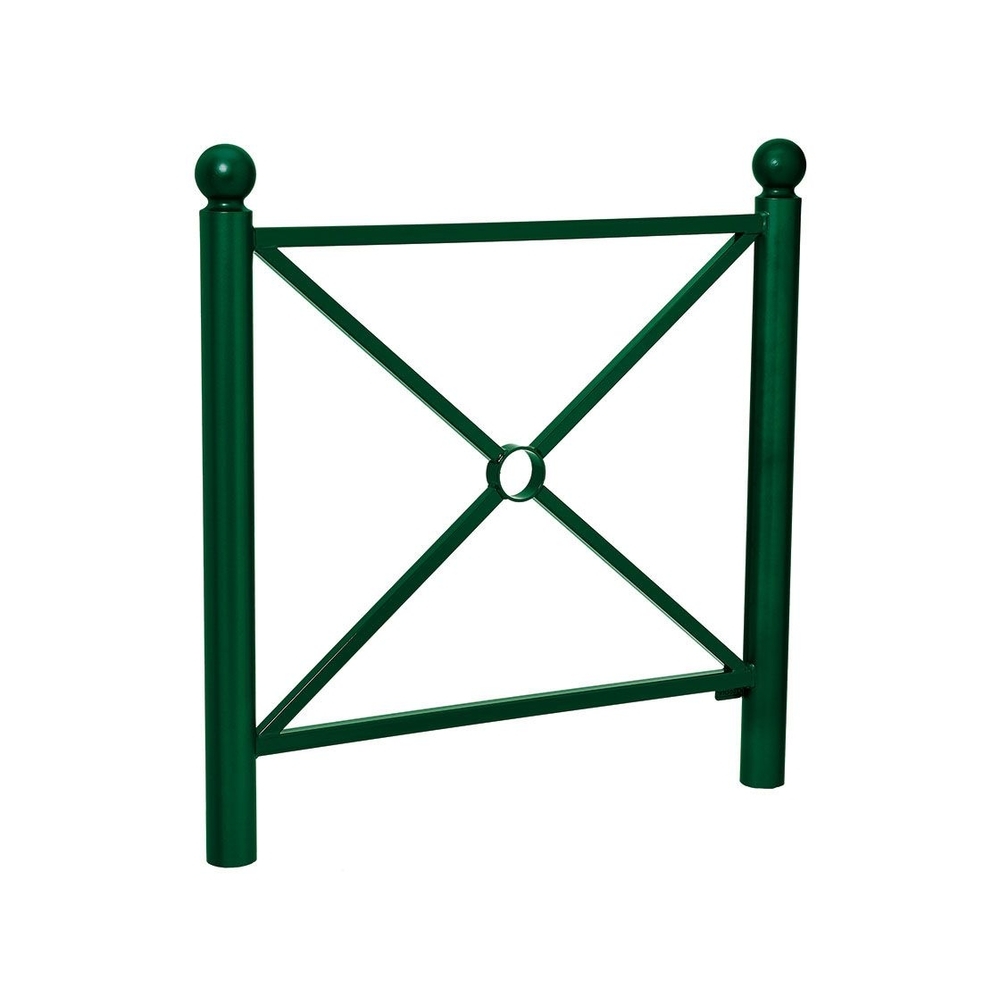 Barrière Province Boule RAL6005 - 1072 - Simple croix - PROCITY - 206066.6005