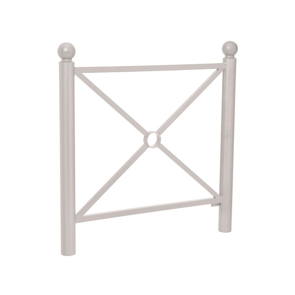 Barrière Province Boule RAL7044 - 1072 - Simple croix - PROCITY - 206066.7044