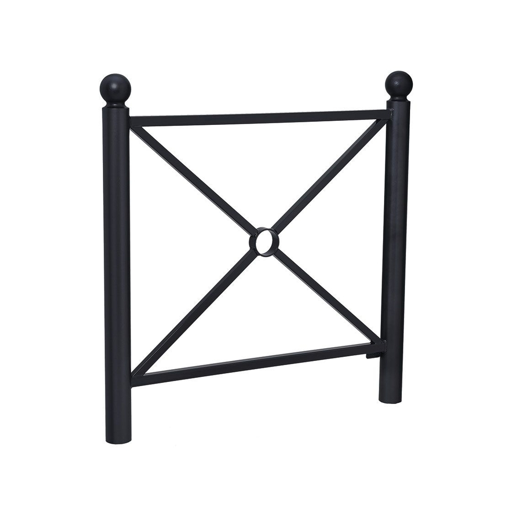 Barrière Province Boule RAL9005 - 1072 - Simple croix - PROCITY - 206066.9005