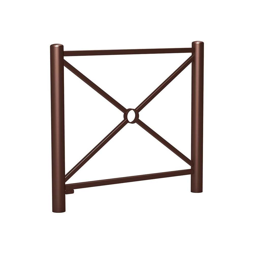 Barrière Carrefour RAL8017 - 1072 - PROCITY - 206080.8017