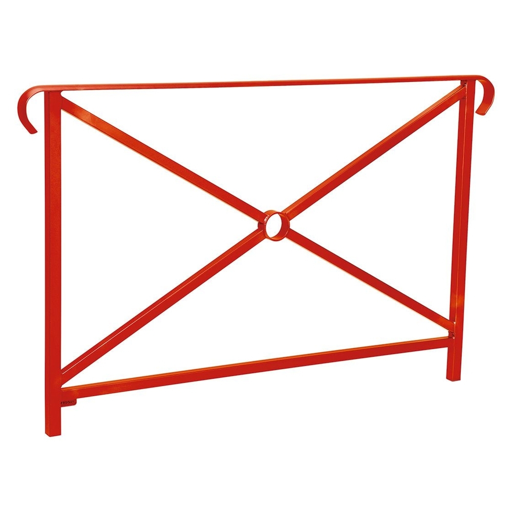 Barrière main courante Héritage RAL3020 - 1500mm - Simple croix - Double crosse - PROCITY - 206151.3020