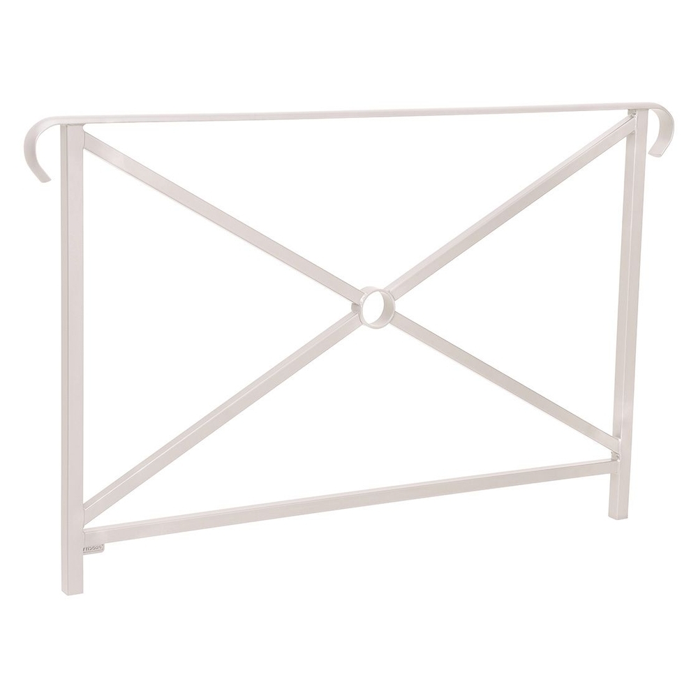 Barrière main courante Héritage RAL7044 - 1500mm - Simple croix - Double crosse - PROCITY - 206151.7044