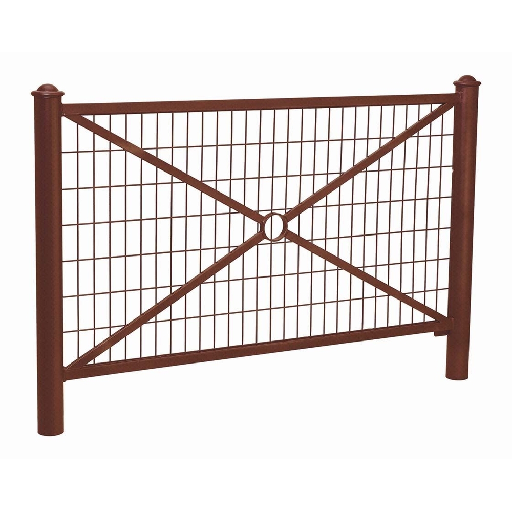 Barrière Province Agora Aspect Corten - 1572mm - Grillagée - PROCITY - 206159.S025