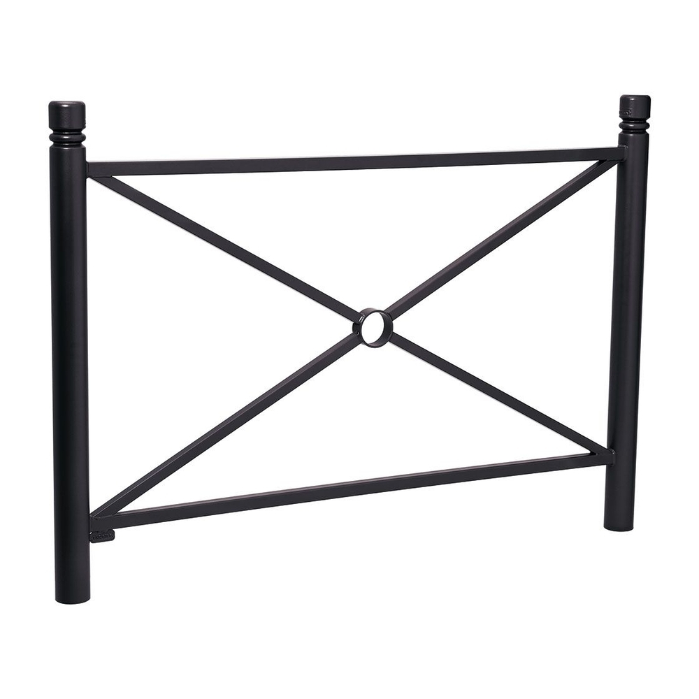 Barrière Province City RAL9005 - 1572mm - Simple croix - PROCITY - 206161.9005
