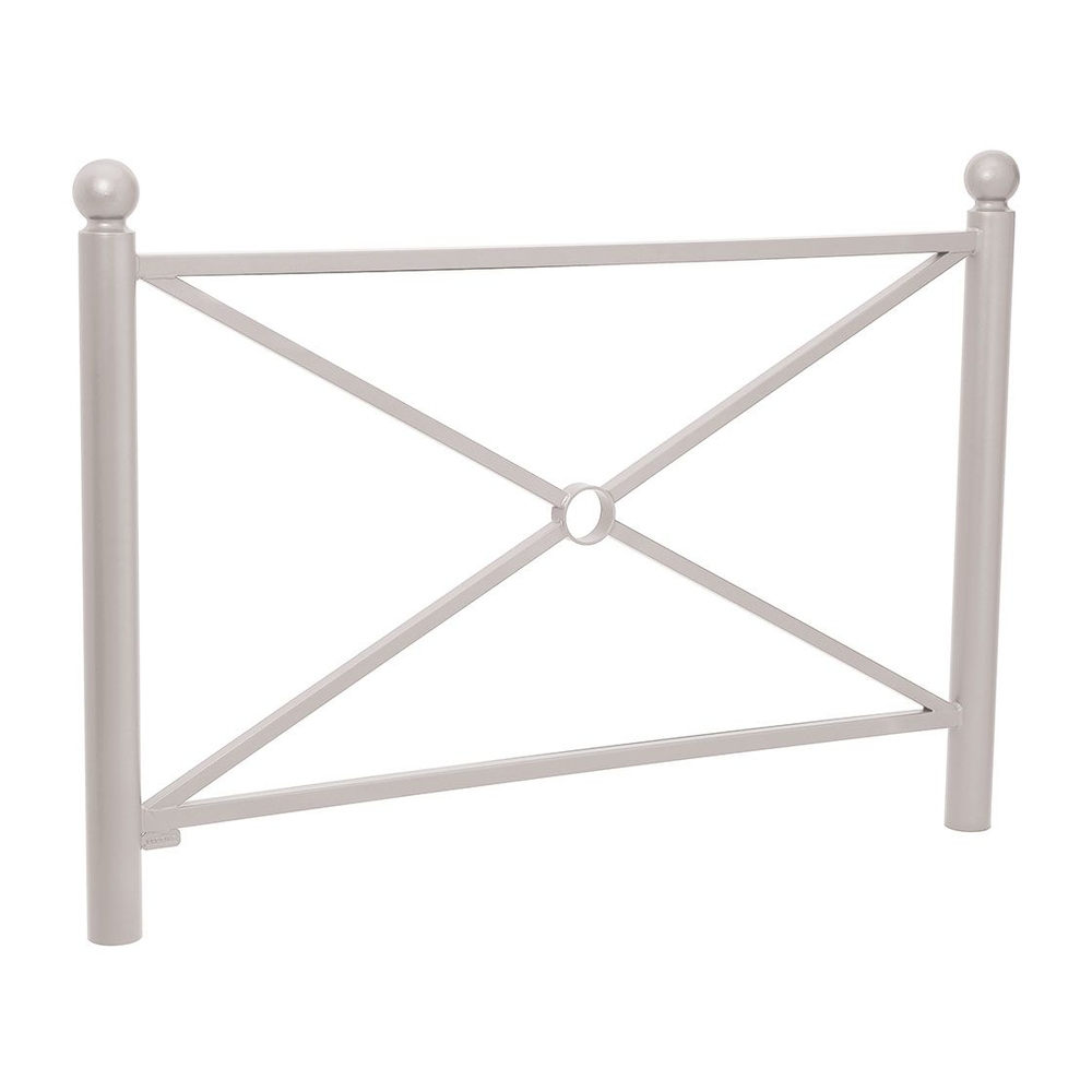 Barrière Province Boule RAL7044 - 1572mm - Simple croix - PROCITY - 206166.7044