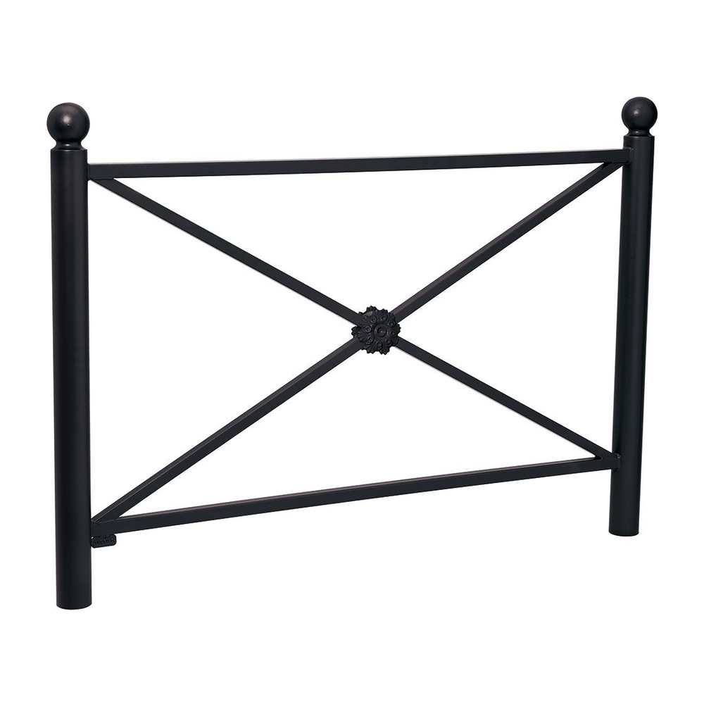 Barrière Province Boule RAL9005 - 1572mm - Rosace - PROCITY - 206168.9005