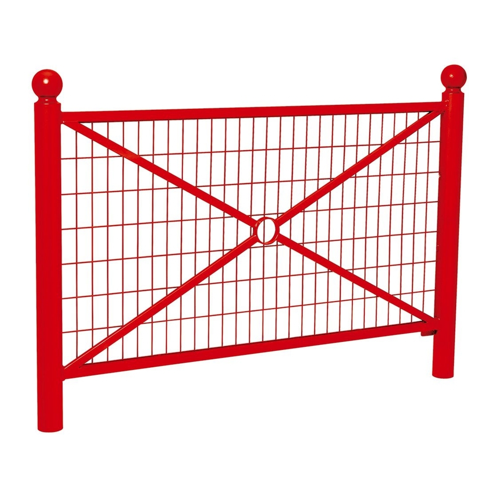 Barrière Province Boule RAL3020 - 1572mm - Grillagée - PROCITY - 206170.3020