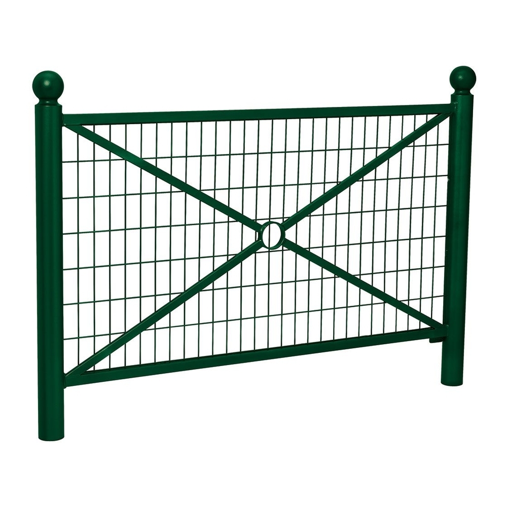 Barrière Province Boule RAL6005 - 1572mm - Grillagée - PROCITY - 206170.6005