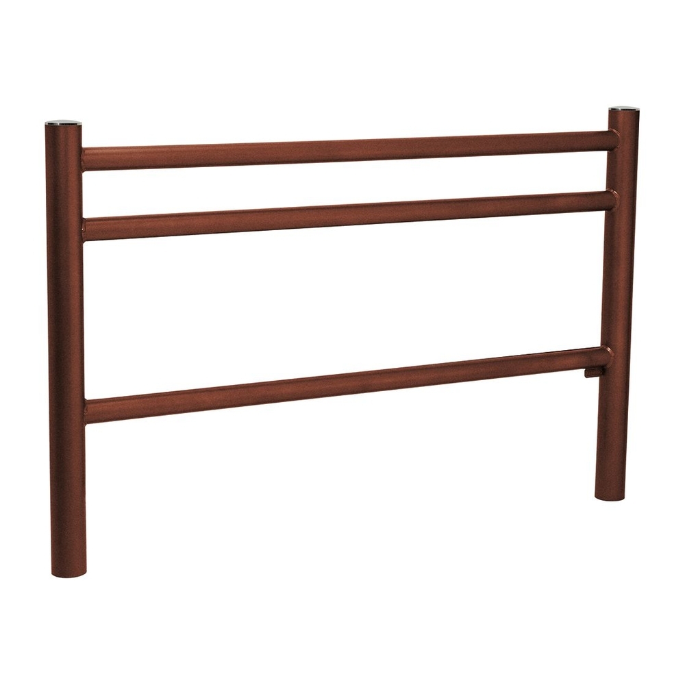 Barrière Trio Inox brossé Aspect Corten - Trio - PROCITY - 206176.S025