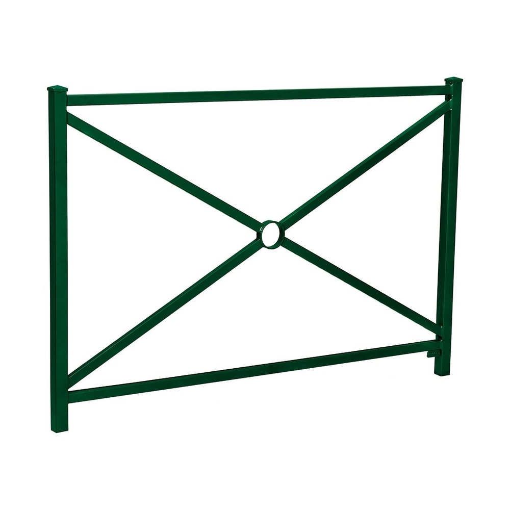 Barrière Orléans RAL6005 - Simple croix - PROCITY - 206216.6005