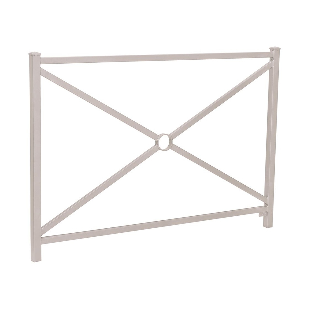 Barrière Orléans RAL7044 - Simple croix - PROCITY - 206216.7044