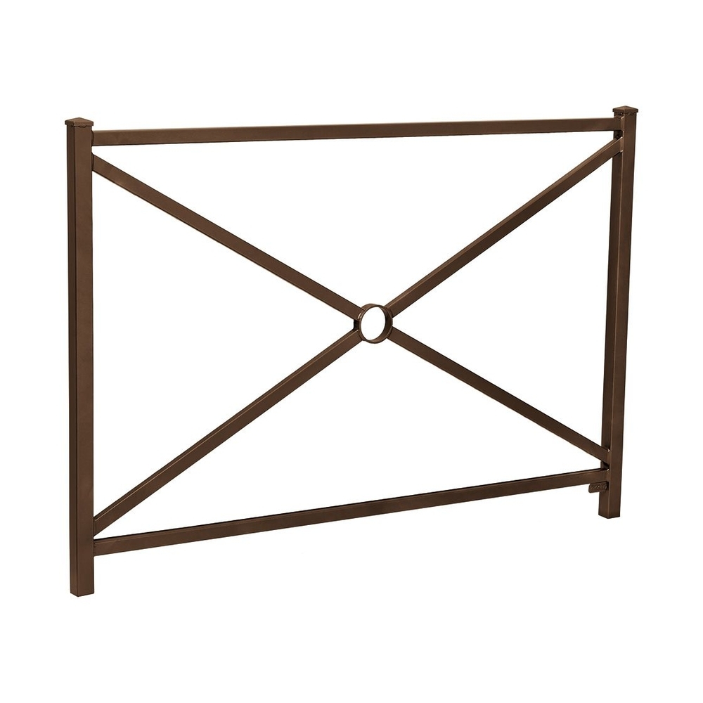 Barrière Orléans RAL8017 - Simple croix - PROCITY - 206216.8017