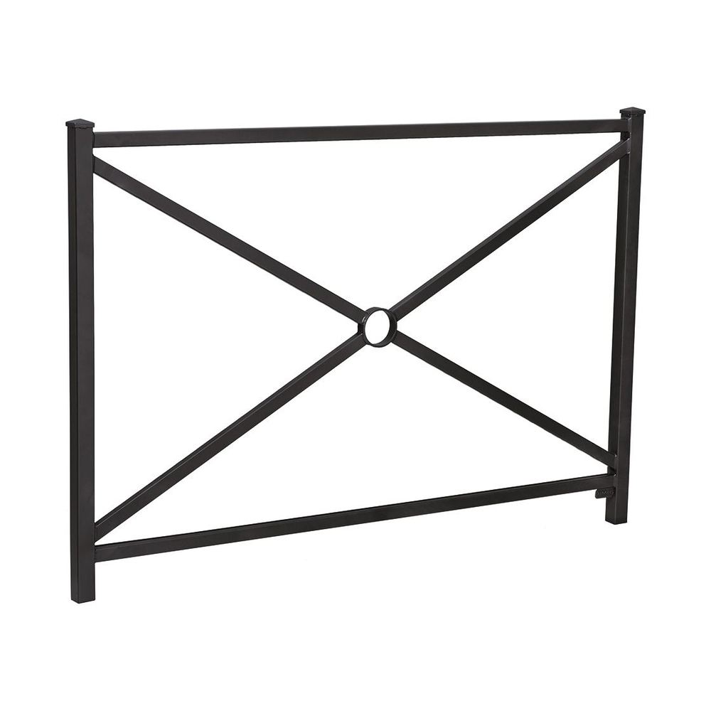 Barrière Orléans RAL9005 - Simple croix - PROCITY - 206216.9005