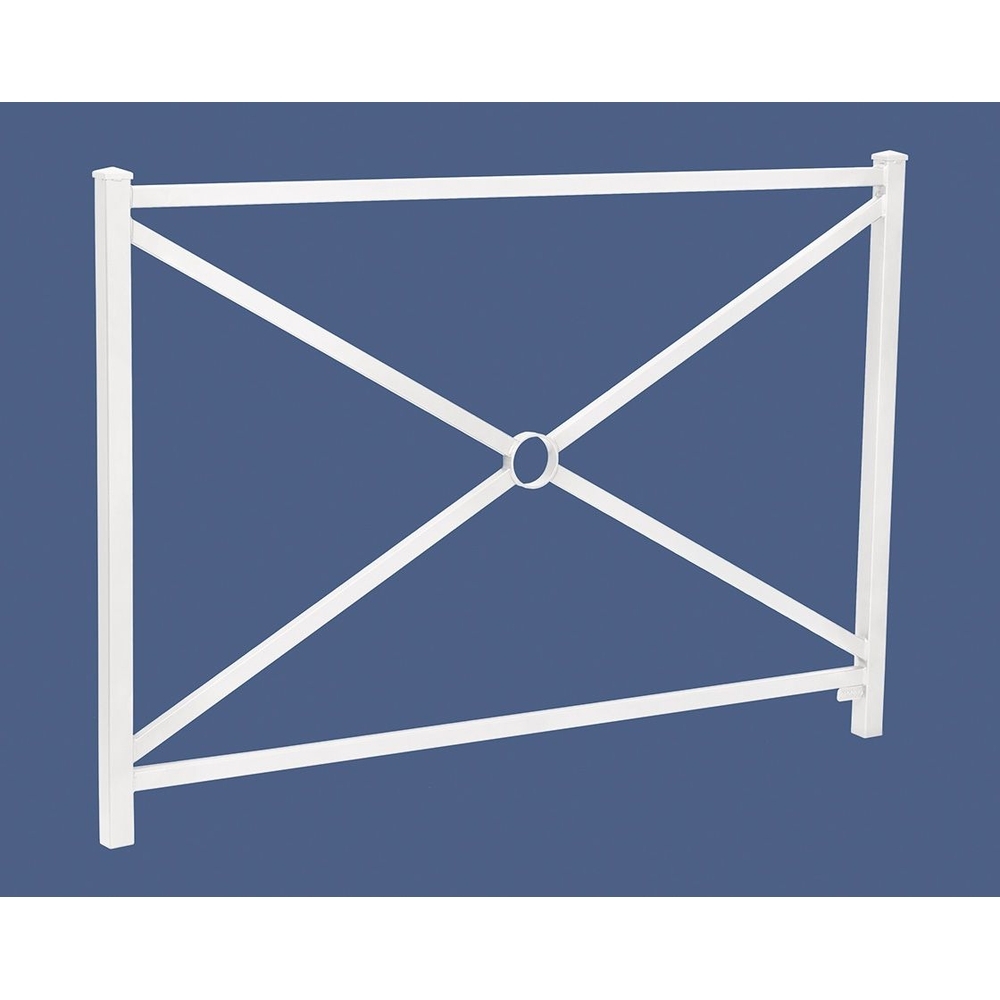 Barrière Orléans RAL9010 - Simple croix - PROCITY - 206216.9010