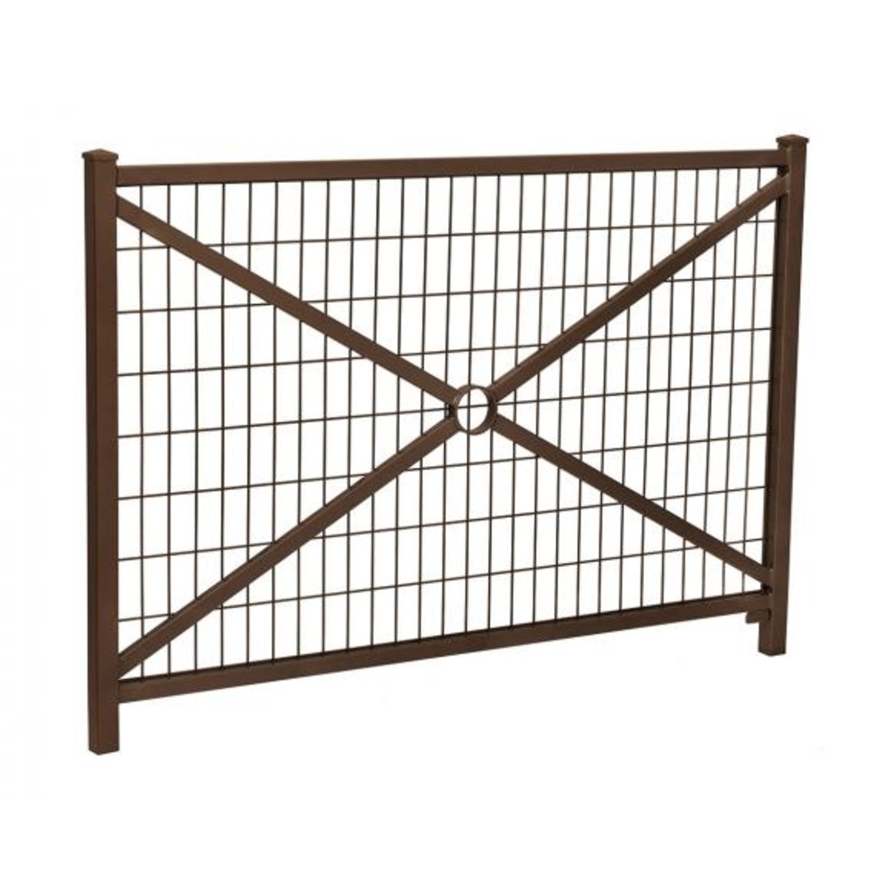 Barrière Orléans RAL8017 - Grillagée - PROCITY - 206217.8017