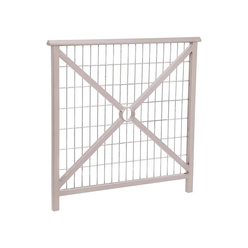 Barrière main courante Lisbonne RAL7044 - 1000mm - Grillagée - PROCITY - 206220.7044