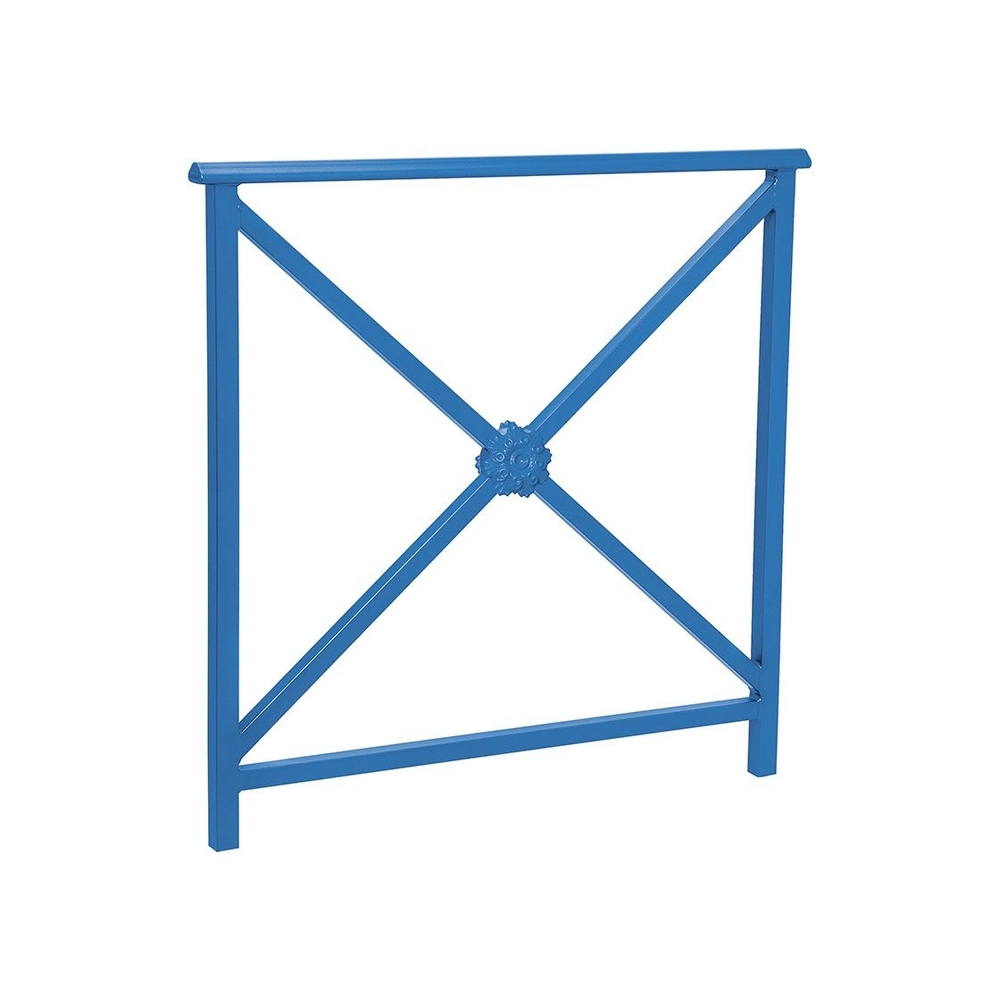 Barrière main courante Lisbonne RAL5010 - 1000mm - Rosace - PROCITY - 206232.5010