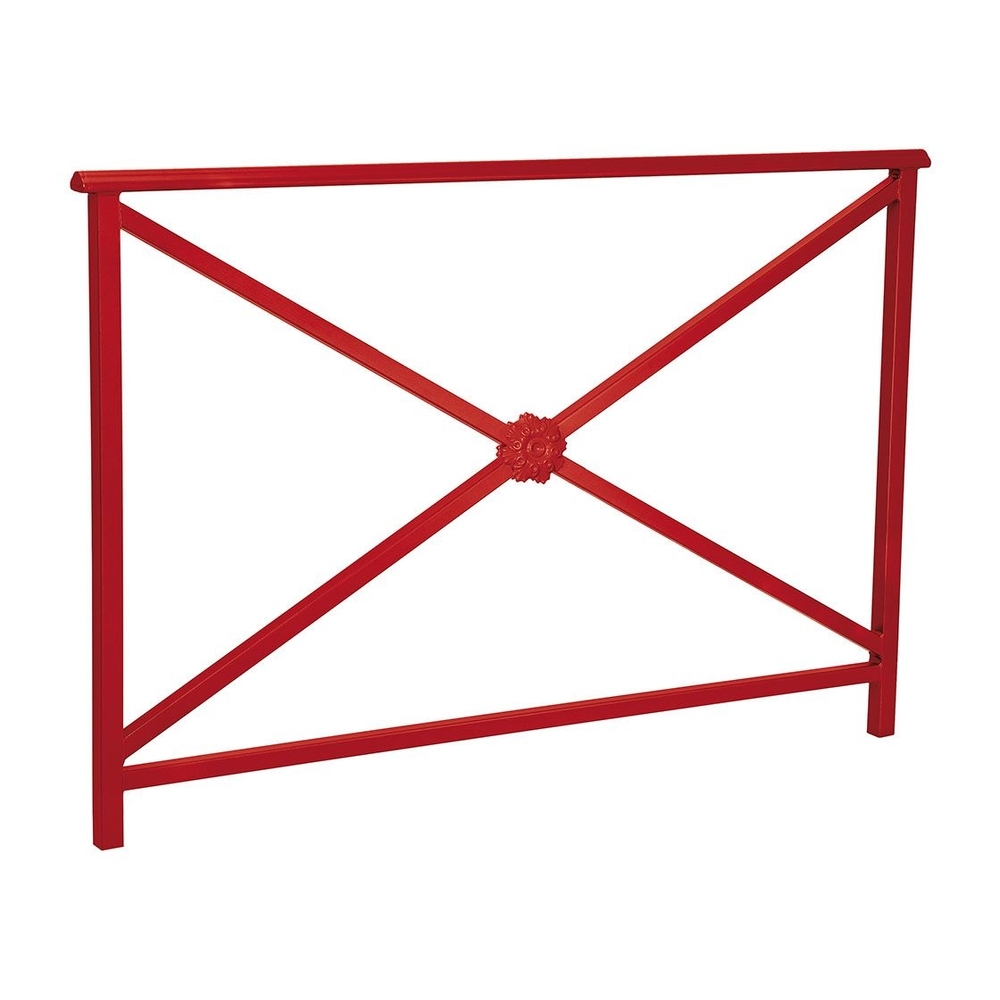 Barrière main courante Lisbonne RAL3004 - 1500mm - Rosace - PROCITY - 206233.3004