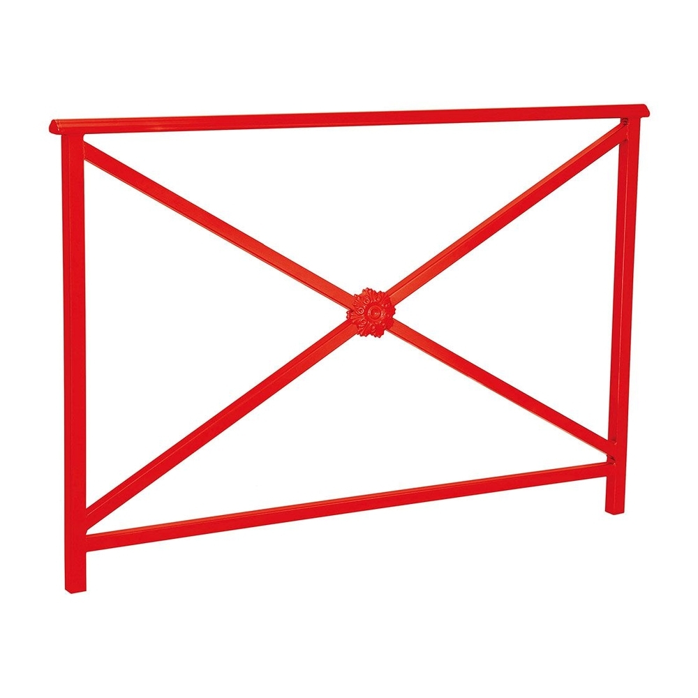 Barrière main courante Lisbonne RAL3020 - 1500mm - Rosace - PROCITY - 206233.3020