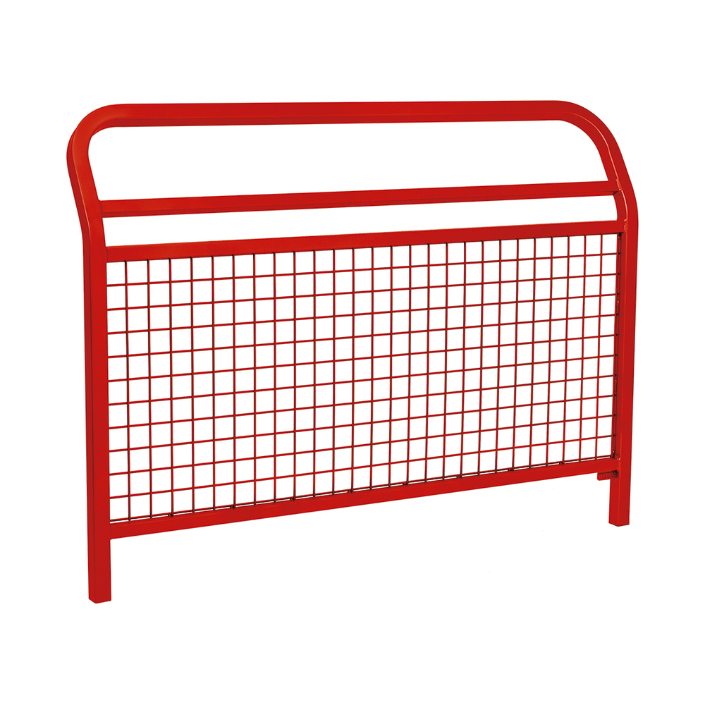 Barrière Conviviale grillagée RAL3020 - 1500mm - PROCITY - 206293.3020