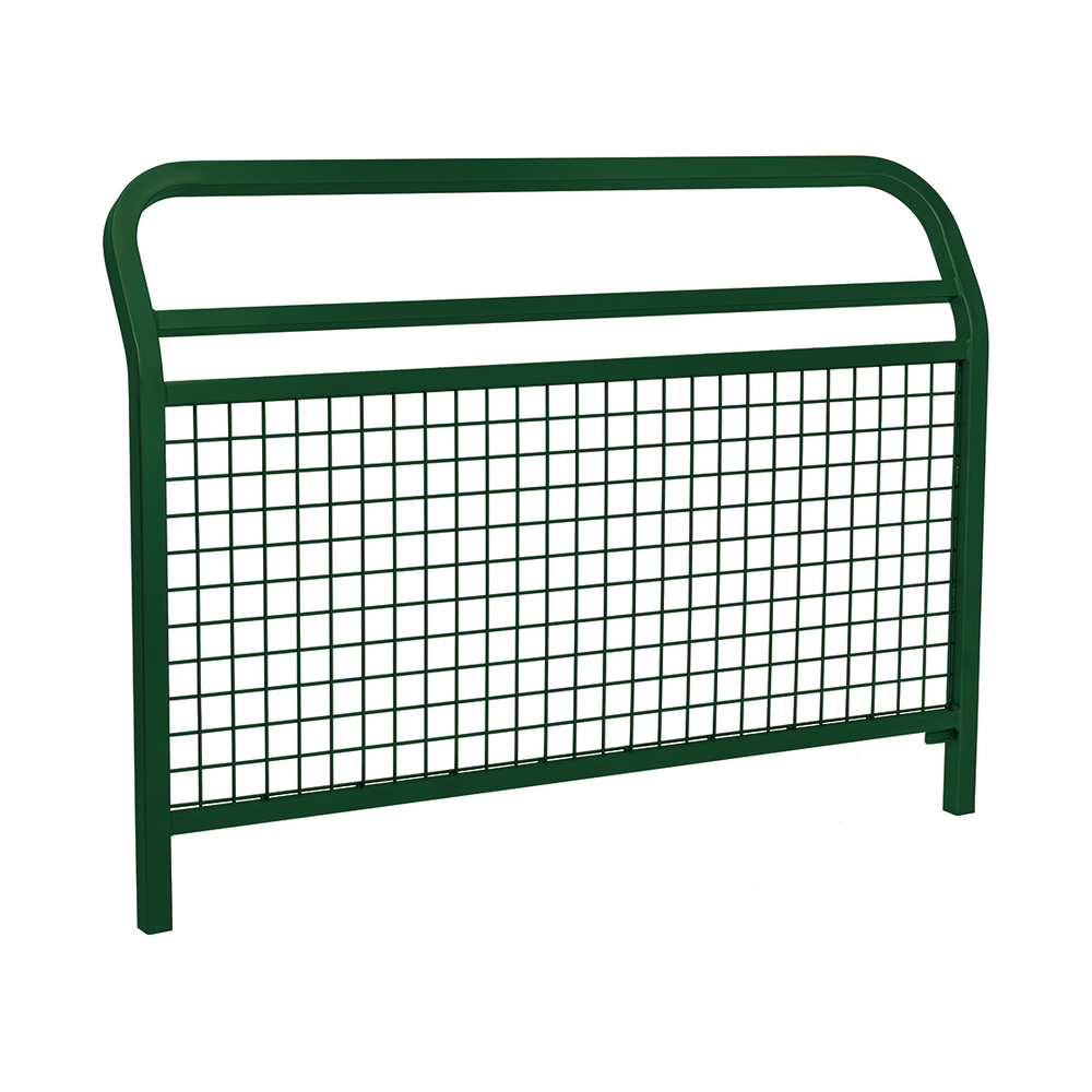 Barrière Conviviale grillagée RAL6005 - 1500mm - PROCITY - 206293.6005